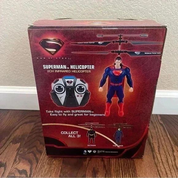 Superman Helicopter World Tech Toys (35888) - Picture 2 of 8